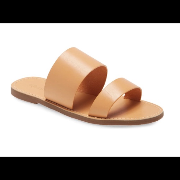 Madewell | Shoes | The Boardwalk Double Strap Slide Sandal | Poshmark